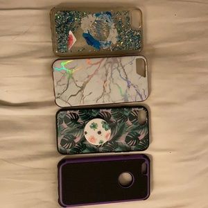 iPhone 6s phone cases one with pop socket